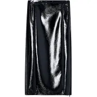 Armani Exchange für Damen. XW001814AF18859UC001 Silhouetten-Rock schwarz (L), Lässig, Viskose