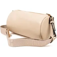 Munich CHARMS Umhängetasche "CROSSBODY BARREL" in Beige