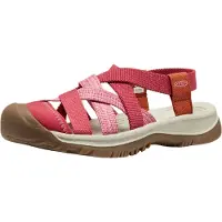 Keen Sandale "WHISPER LATTICE", Damen, Gr. 40, rosa (garnet, burnt brick), Textil, Schuhe Sandale, waschbar und stoßdämpfend