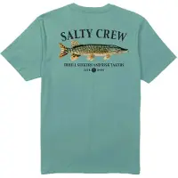 Salty Crew Euro Pike Premium Short Sleeve Tee mackerel (MACK) S