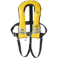 PLASTIMO Pilot Pro 300 Auto Uml Elite Aufblasbare Rettungsweste Mit Gurtzeug
