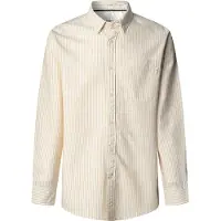 Pepe Jeans für Herren. PM3091209 Hemd Prescot gelb (XL), Lässig, Baumwolle, Langarm