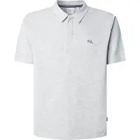Pepe Jeans für Herren. PM5400076 Graues Poloshirt von Corbin (M), Lässig, Baumwolle, Kurzarm