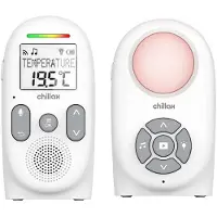 Chillax Audio-Babyphone CB260 DECT LCD VOX Eco Modus Temp Sensor 340m Reichweite