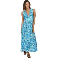 Salty Crew Windward Maxi Dress bold blue (BLDB) XS