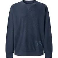 Pepe Jeans für Herren. PM5800164 Gaston navy Sweatshirt (S), Lässig, Baumwolle, Marine