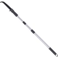 Maximex Gartensäge "2in1", silber (schwarz), B:3,5cm H:5cm L:142cm, Kunststoff, Stahl, Handsägen, Gartensäge, Astsäge und Teleskopstiel, bis zu 342 cm Arbeitshöhe