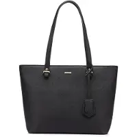 LOVEVOOK Schwarz Damen Handtasche – Umhängetasche & Schultertasche