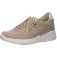 Waldlaufer Schnürhalbschuhe in beige, Gr. 5