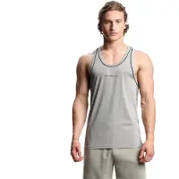 Emporio Armani für Herren. EM000387_AF19057 Unterstrich Logobanda T-shirt grau (S), Lässig, Polyamid, Ärmellos / Hosenträger