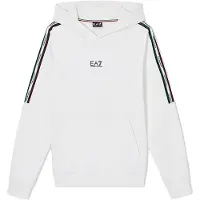 Emporio Armani für Herren. 7M001864_AF12660 Italian Spirit Sweatshirt weiß (XXL), Lässig, Sportlich, Baumwolle, Sportbekleidung, Multisport, Kurzarm
