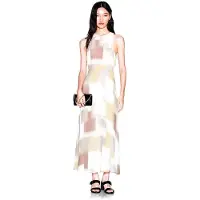 Armani Exchange für Damen. XW001963AF21554F1060 Mehrfarbiges Kleid Horizon (XS), Lässig, Party, Viskose, Ärmellos / Hosenträger