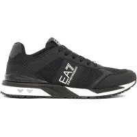 EA7 Sneaker - Black AND White EVO Mesh+pu+tpu Low Cut Sneaker black+silver+white (MZ210) 13