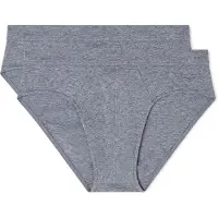 Emporio Armani für Herren. EM003790_AF20672 Satz 2 Pima-Slips grau (S), Heimtextilien, Baumwolle