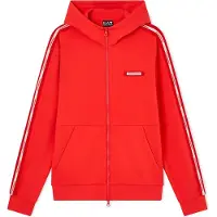 Emporio Armani für Herren. 7M001480_AF12660 Sweatshirt Logo Serie rot (XL), Blau, Lässig, Sportlich, Sportbekleidung, Multisport, Polyester, Kurzarm