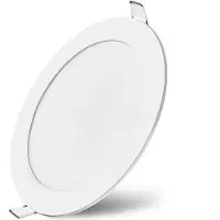 Braytron 10x 9W LED Panel Einbaustrahler Spot Einbauleuchte Warmweiß (3000K) 720 Lumen Deckenleuchte Rund
