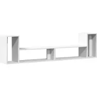 Syfax TV-Schränke 2 Stk. Weiß 100x30x50 cm Holzwerkstoff