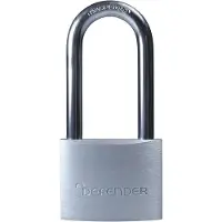 Defender Aluminium Vorhängeschloss TK4773 (Keyed Alike Long Shackle 40mm) (Multi Colour)