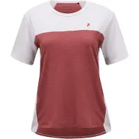 Peak Performance - Women's Trail Wool Blend S/S - Merinoshirt Gr M rot