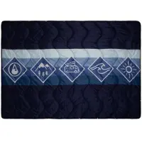 Wave Hawaii - Multifunc Outdoor Blanket D2 - Decke Gr 200 x 140 cm blau