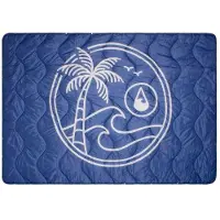 Wave Hawaii - Multifunc Outdoor Blanket D6 - Decke Gr 200 x 140 cm blau