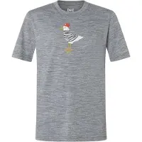 Super.natural - Kid's Johnny Tee - Merinoshirt Gr 104 grau/ various