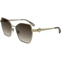 Longchamp LO180S 727 GOLD/GRADIENT BROWN 58/17/140 FEMALE Sonnenbrillen