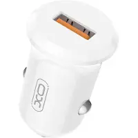 Forcell KFZ-Ladegerät Autoladegerät 2A mit USB und Quick Charge 3.0 KFZ-Ladegerät KFZ-Adapter Weiß