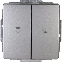 Kopp 601543081 VENEDIG - Jalousieschalter, Farbe: platin