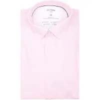 Olymp Luxor Hemd Pied De Poule Rosa - 44