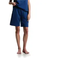 Emporio Armani für Damen. EW000496_AF19031 Bermudashorts Iconic Light Terry navy (XS), Blau, Heimtextilien, Baumwolle