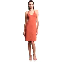 Emporio Armani für Damen. EW004085_AF20255 Strandkleid rötlich braun (M), Lässig, Polyamid, Ärmellos / Hosenträger