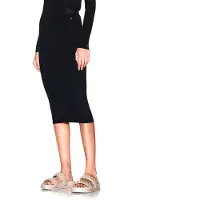 Armani Exchange für Damen. XW001877AF11957MC005 Hochtaillierter Rock schwarz (XS), Lässig, Klassisch, Viskose
