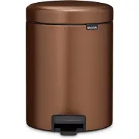 Brabantia NewIcon, 5 l, Rund, Stahl, Braun, Belgien, 20,5 cm
