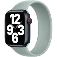Apple Silikon Solo Loop für Watch | 44/45/46/49 mm - Größe 6 - Succulent