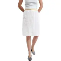 Balmohk 30000592 Flowers Embroidery Midirock