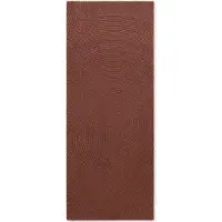 Hanse Home Wollteppich "Calmio, auch als Läufer und in rund", rot braun, B:80cm H:18mm L:300cm, Wolle, Teppiche, Wollteppich, Handgetuftet, Wolle, Natur, Wohnzimmer, Schlafzimmer, Skandi, Hygge