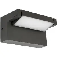 SU-MA Außenwandleuchte mit Moving Head LED 10W dunkelgrau IP54 RT-K100