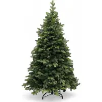 XMS-Trees Künstlicher Weihnachtsbaum Jasper H180 x Ø119 cm - Natürliches und volles Aussehen - Schwer entflammbar