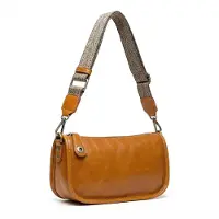 Tollzwood Damen Handtasche aus Echtleder – Leder Umhängetasche & Schultertasche – Vintage Crossbody Bag klein