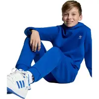 Adidas Sporthose ORIGINALS "PANTS", Kinder, Gr. 158, N-Gr, blau (croyal,), Obermaterial: 70% Baumwolle, 30% Polyester, Hosen Sporthose, Sporthose für Kinder, mit Kordelverschluss, sportlicher Stil