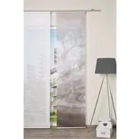 Vision S Schiebegardine "TOUPILLON", beige (taupe), B:60cm H:245cm, Polyester, Gardinen, Schiebegardine, Schiebevorhang, Digitaldruck, Bambus