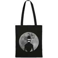 Eric Helmar Müller Urban Backwoods Robot Moon II, Stofftasche, Farbe: Schwarz