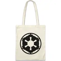 Eric Helmar Müller Urban Backwoods Star Wars Empire Logo II, Stofftasche, Farbe: Beige