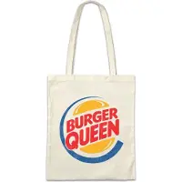 Eric Helmar Müller Urban Backwoods Burger Queen, Stofftasche, Farbe: Beige
