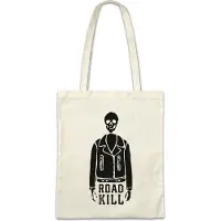 Eric Helmar Müller Urban Backwoods Road Kill Skeleton, Stofftasche, Farbe: Beige