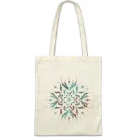Eric Helmar Müller Urban Backwoods Tattoo Abstract, Stofftasche, Farbe: Beige