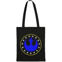 Eric Helmar Müller Urban Backwoods New Republic Logo, Stofftasche, Farbe: Schwarz