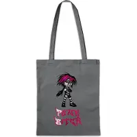 Eric Helmar Müller Urban Backwoods Punk Girl, Stofftasche, Farbe: Grau