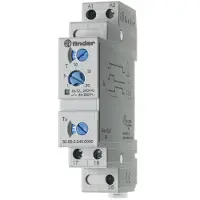 Finder Stern-Dreieck Timer Relais 24-240V AC/DC 6A Doppeltes NO - 80.82.0.240.0000